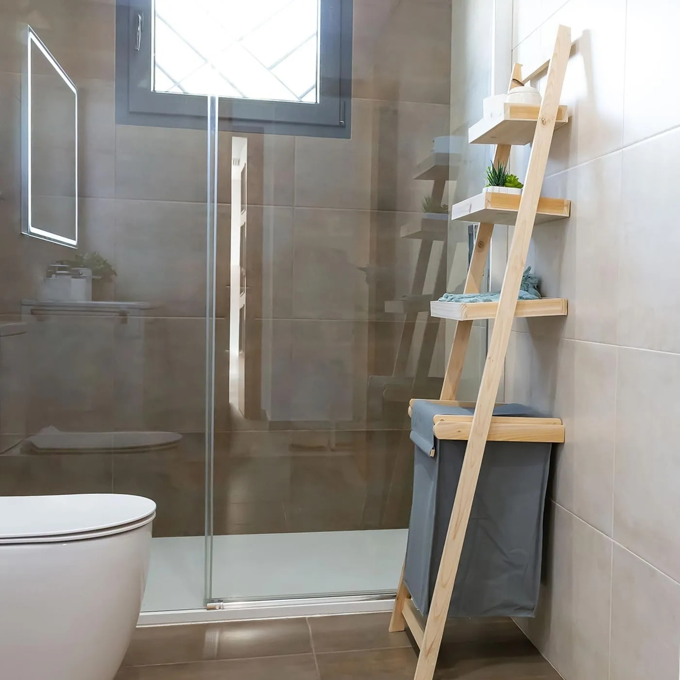 Mueble de baño voiga madera