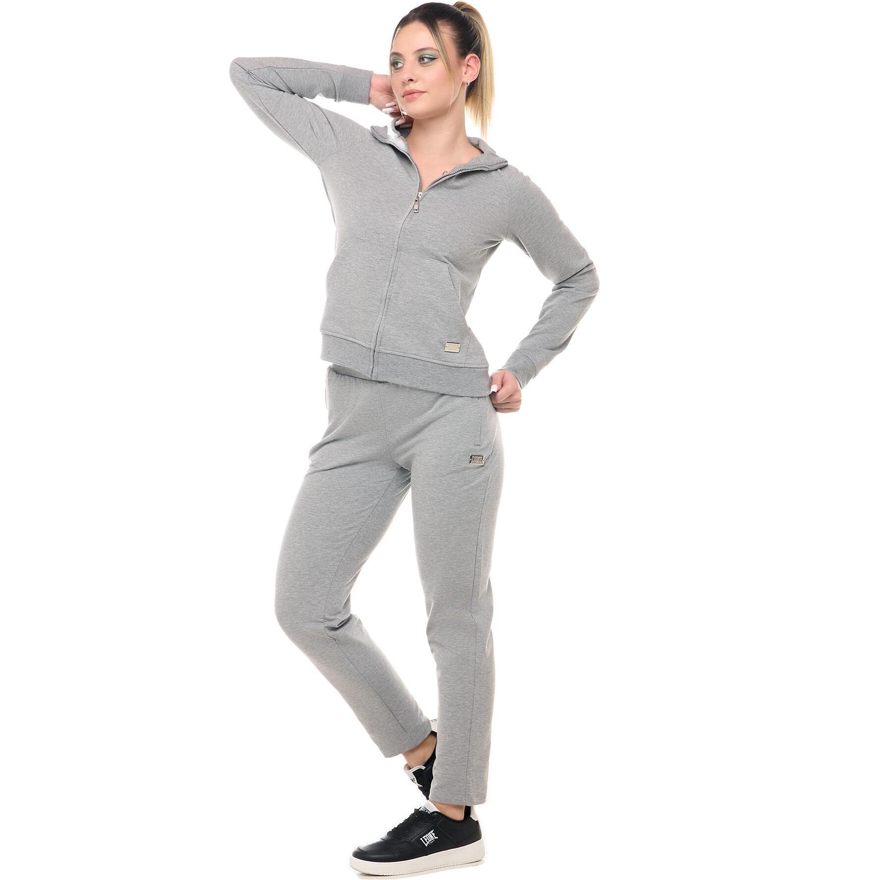 Chándal con cuello y cremallera para mujer Leone Be Glam