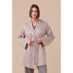 Vestaglia donna in raso articolo poule. Noidinotte