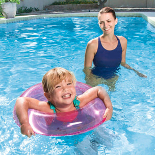Flotador Transparente Bestway Ø 51 cm. Edad : 3-6 Años.