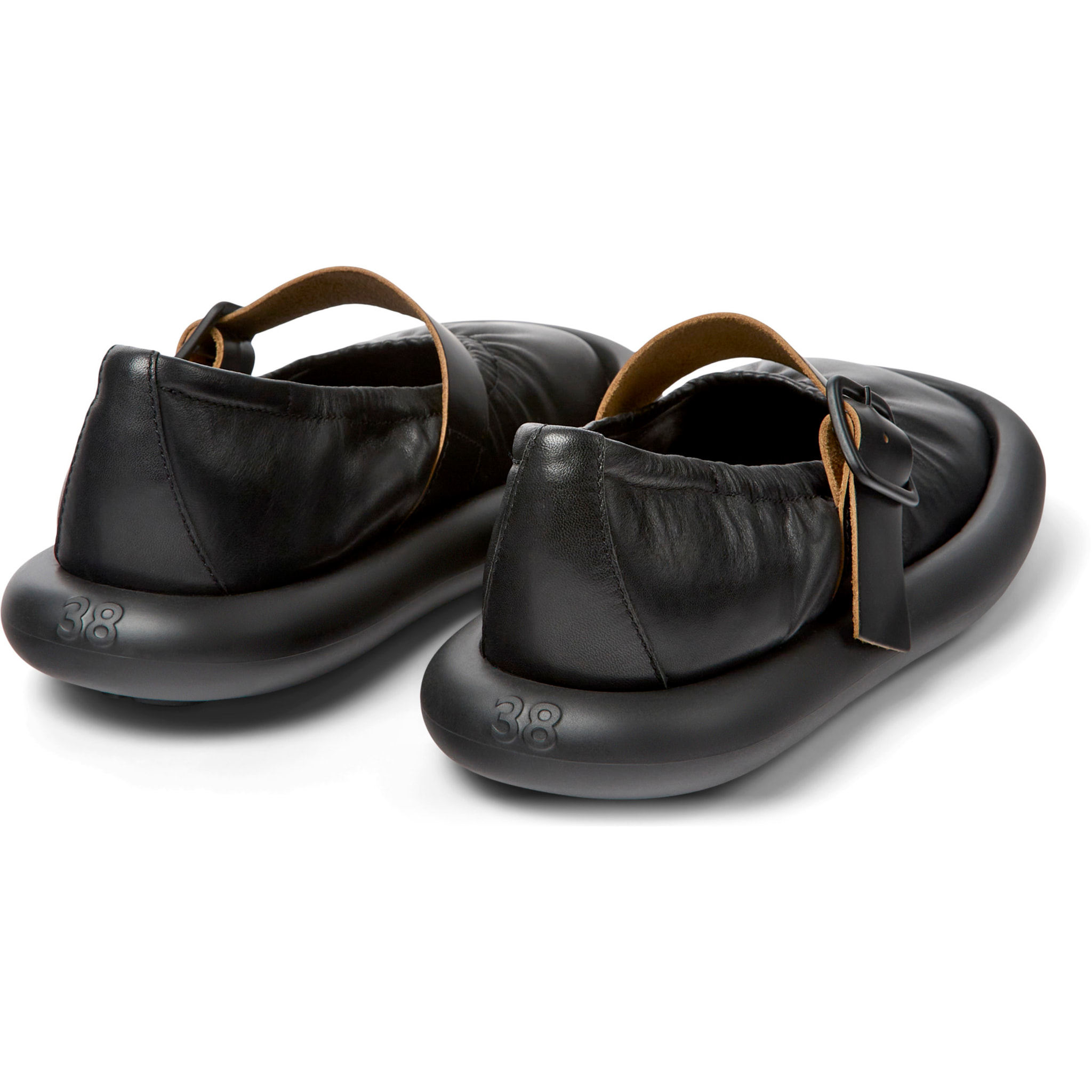 Bailarinas - CAMPER Aqua - Negro - Cuero liso