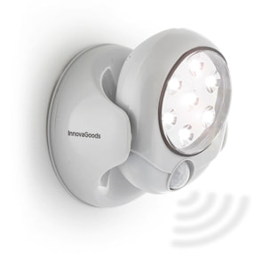 Lampe LED avec Capteur de Mouvement Lumact 360º InnovaGoods