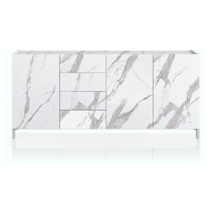 Tomasucci madia grande EDDY WHITE MARBLE