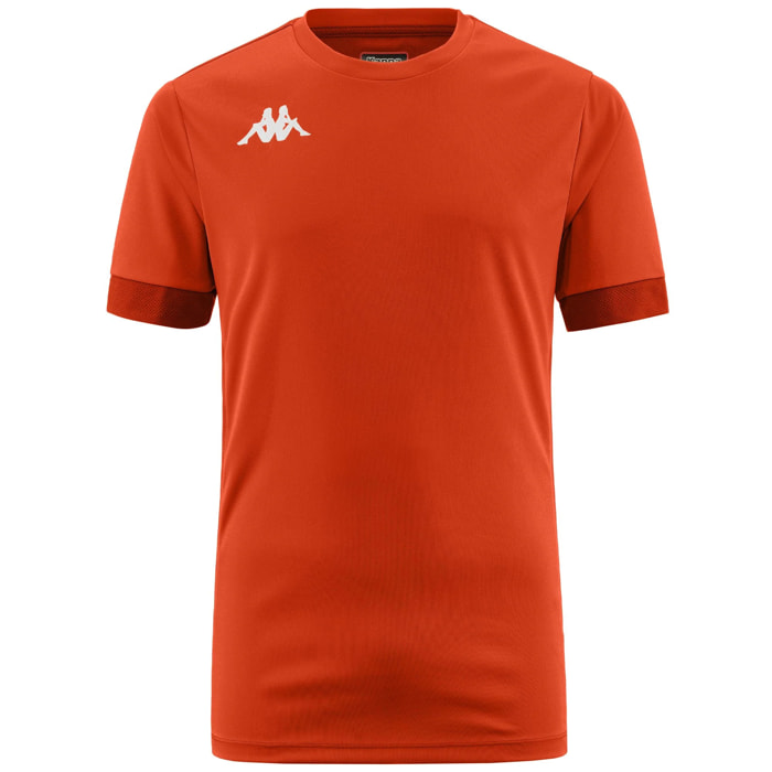 Kappa - Camisetas de juego Hombre Naranja - Kappa4Football Dervio