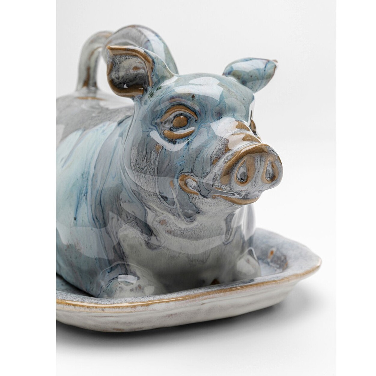 Beurrier Mina cochon bleu Kare Design