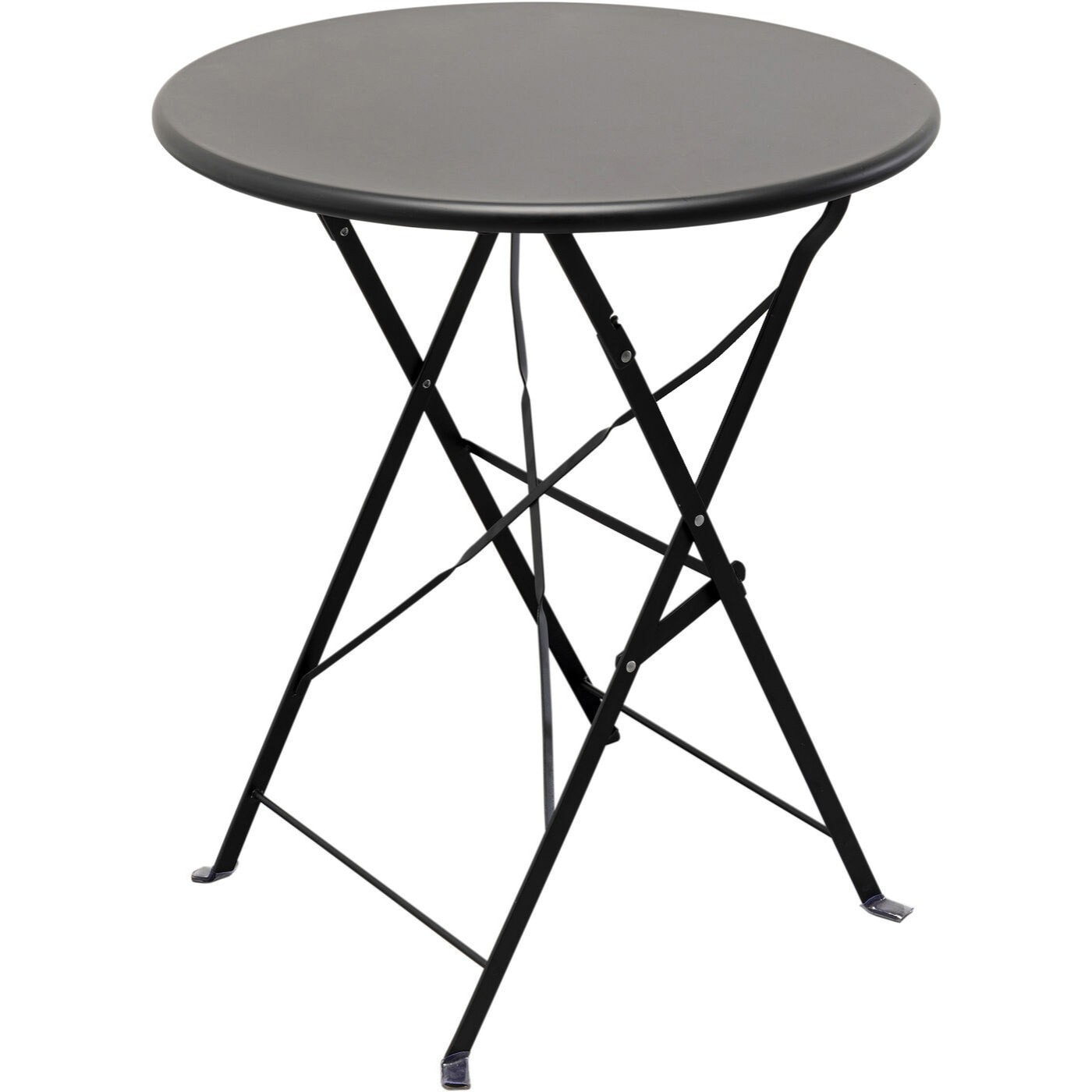 Table de jardin pliante Balcony 60cm noire Kare Design