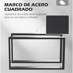 Juego de 2 Patas de Mesa de Acero 70x41 cm Patas Rectangulares de Mesa para Muebles de Bricolaje Estilo Industrial con Tornillos y Protectores de Suelo Negro