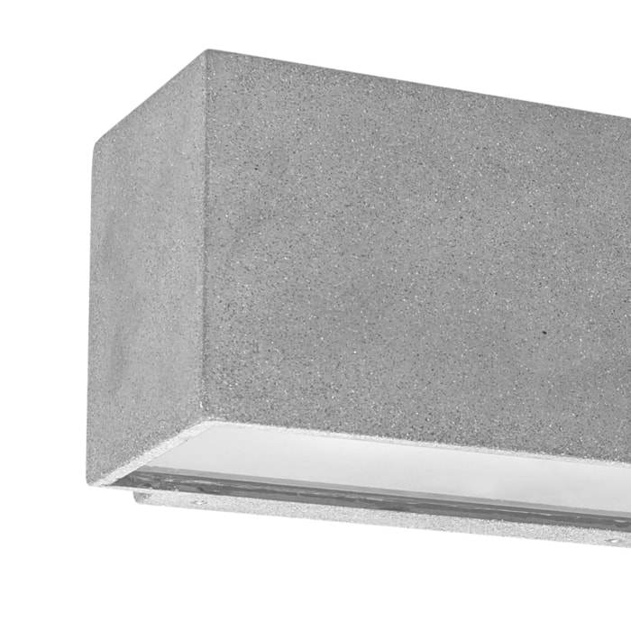 Forlight APLIQUE IP44 ALMA E27 15 CEMENTO