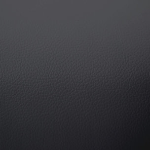 Pack 4 sillas de comedor Smile símil piel Negro