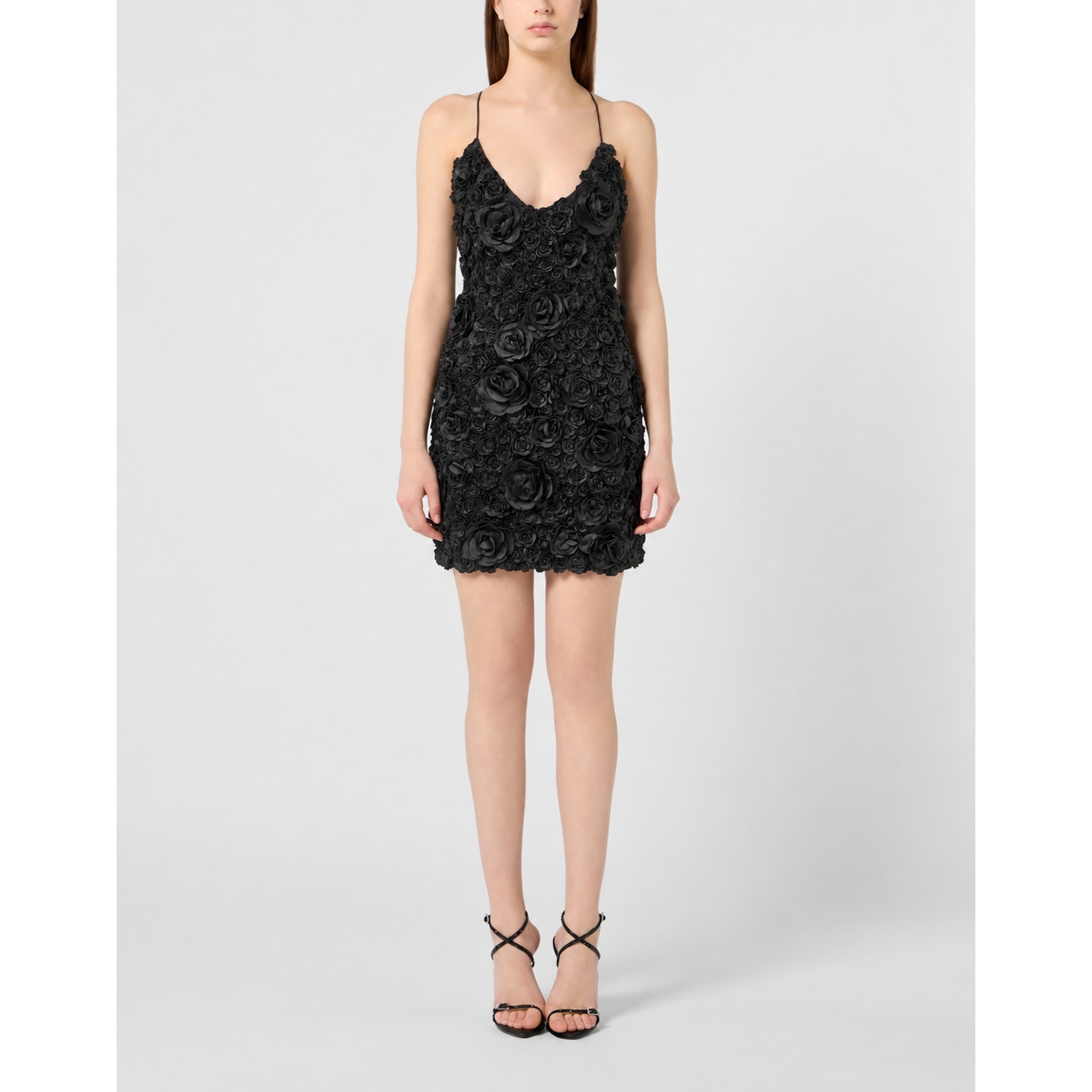 PHILIPP PLEIN Vestido corto FLOWERS