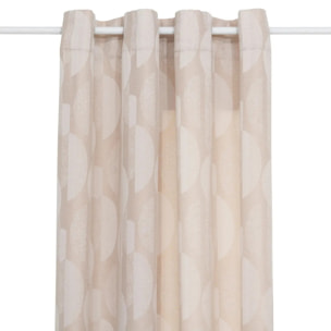 Rideau "Wimbi" jacquard lin 140x260cm