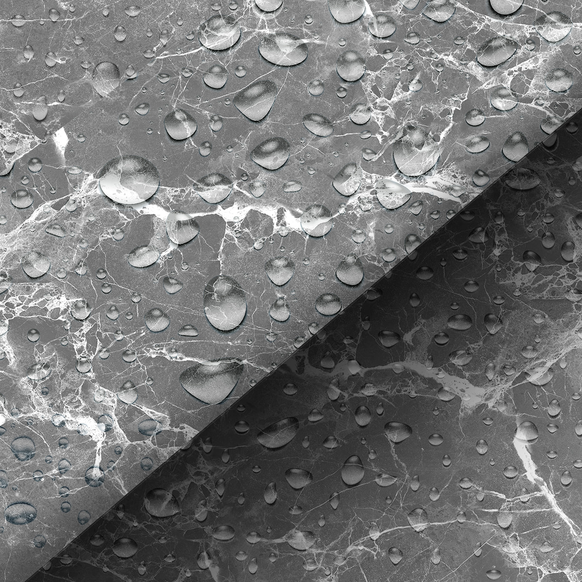 Revêtement sticker sol - MARBRE DE TRIESTE - Rouleau adhésif Protection Anti-dérapant