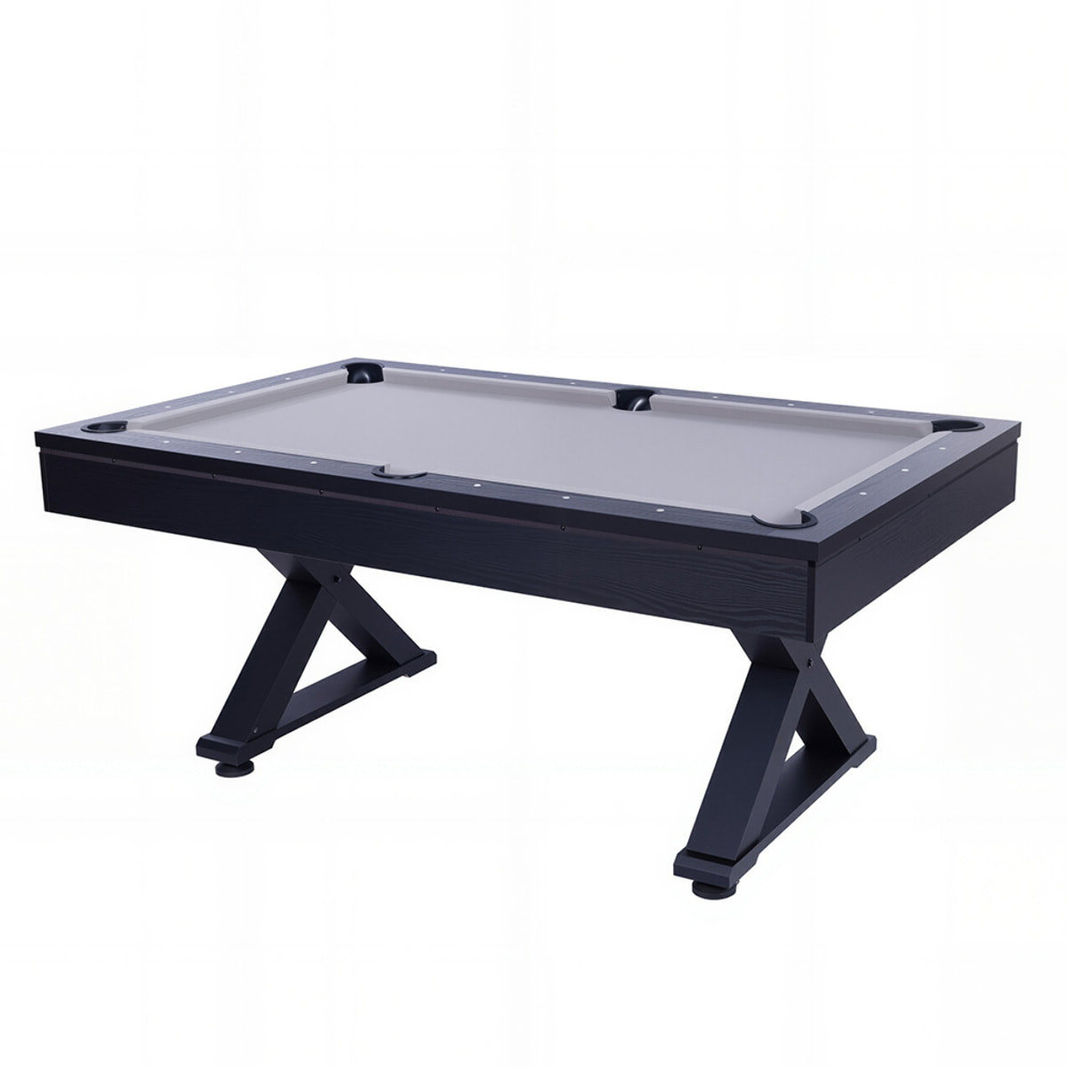 Table multi-jeux ping-pong et billard en bois noir ARIZONA