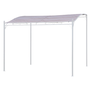 Toile pour pergola murale 3 × 2,5m NICE taupe