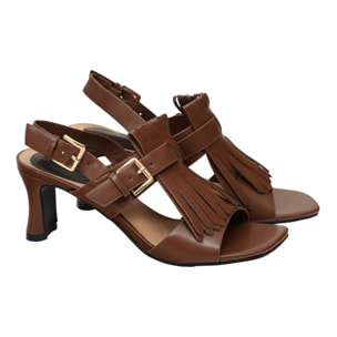 Sandali cinturino regolabile - tacco 7,5 cm