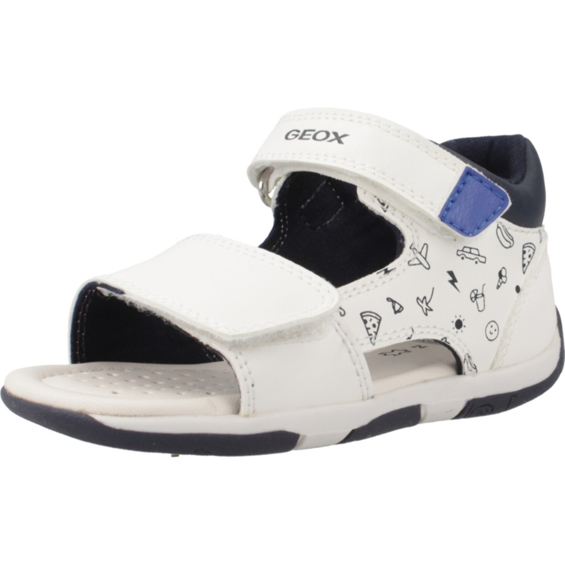 Sandalias Niño de la marca GEOX  modelo B SANDAL TAPUZ B.A White