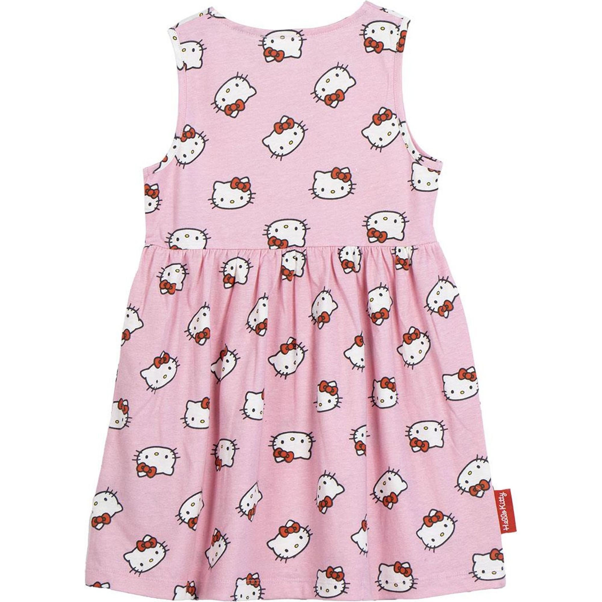 Vestido Single Jersey Hello Kitty
