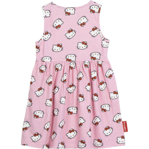 Vestido Single Jersey Hello Kitty