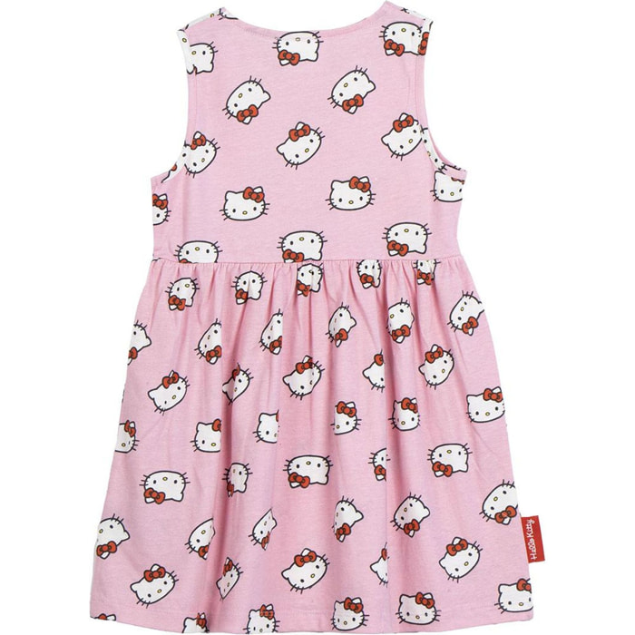 Vestido Single Jersey Hello Kitty