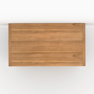 Meuble de salle de bain en bois de teck 90 cm - Kafa