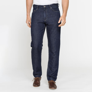 JEANS 5 TASCHE IN TESSUTO DENIM DI LINO & COTONE