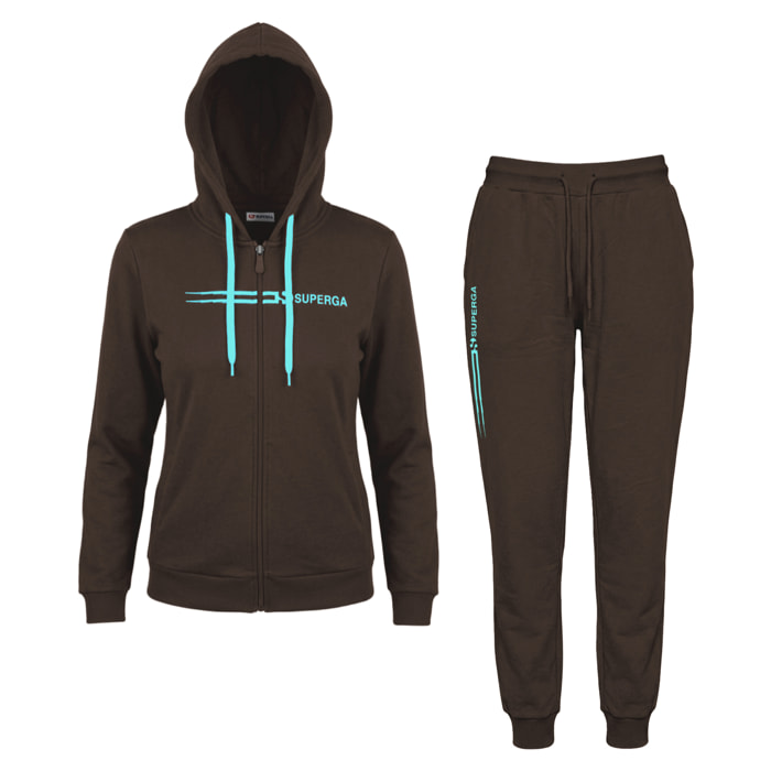 Tuta Donna SUPERGA Cotone Leggero Full Zip