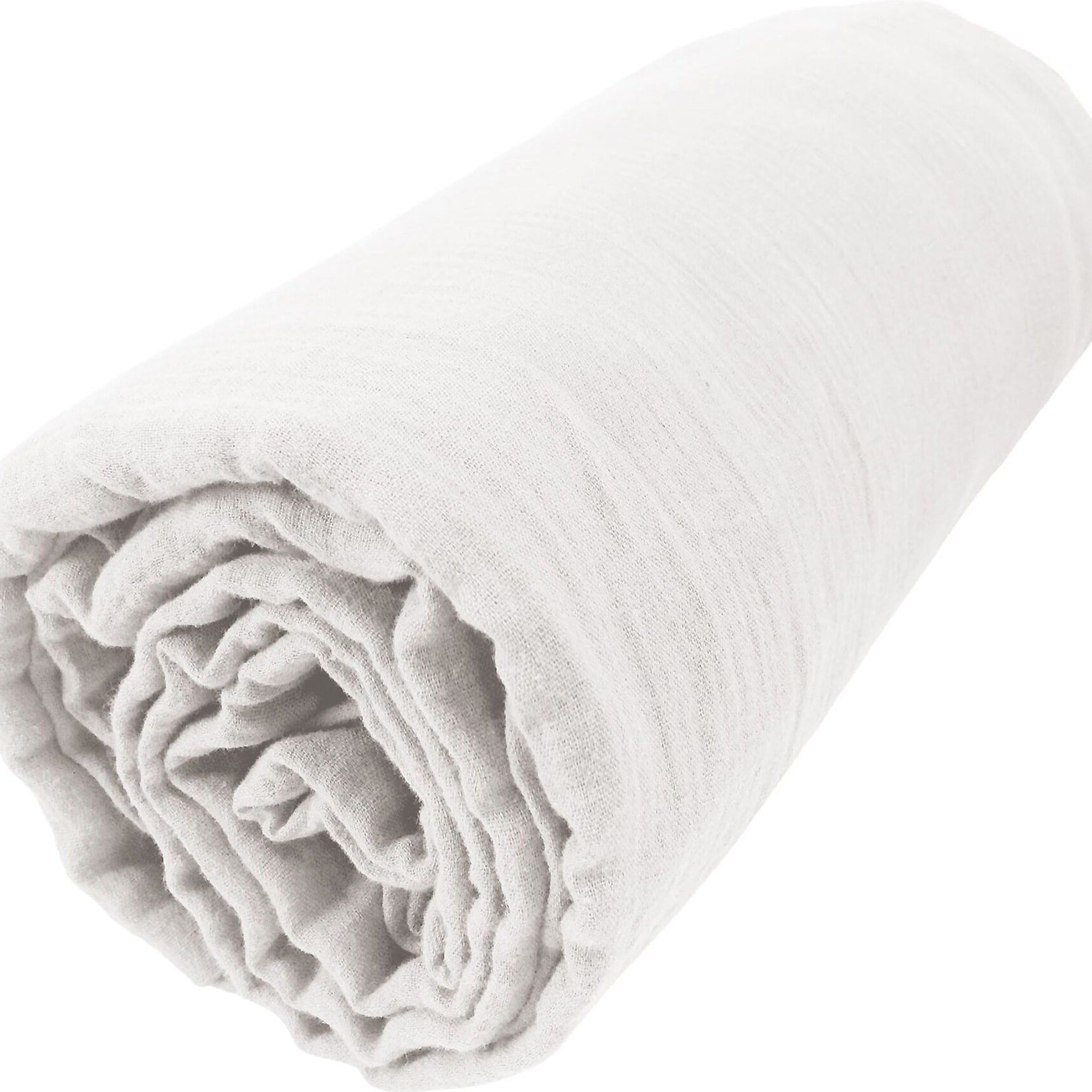 Drap Housse - Bonnet:30cm - 100% gaze De Coton Chantilly