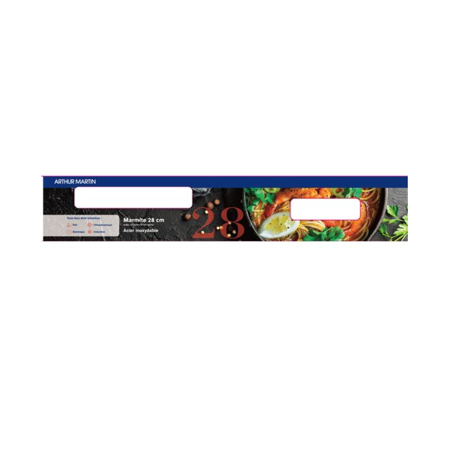 Marmite Inox 28 cm