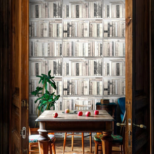 Carta da Parati Libri Bianchi