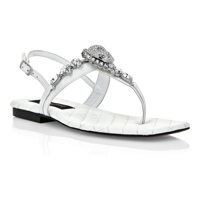 PHILIPP PLEIN Sandals Flat
