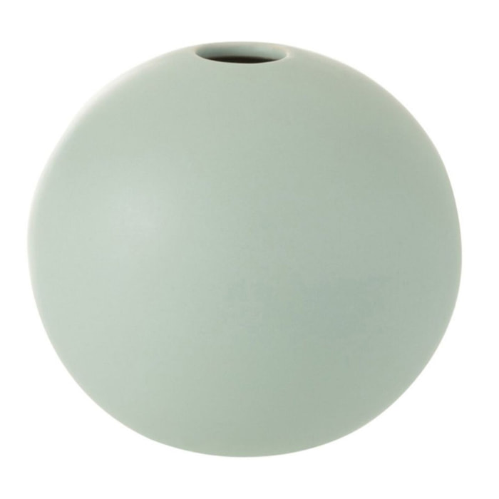 J-Line vase Boule - céramique - vert pastel - large - Ø 25 cm