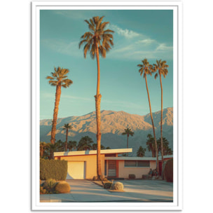 Affiche - Famous palm springs - Philippe Hugonnard