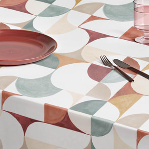 Nappe imprimée anti-taches NAGORE MULTICOLORE