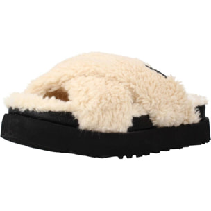 ZAPATILLAS DE CASA - PANTUFLAS UGG W FUZZ SUGAR CROSS SLIDE