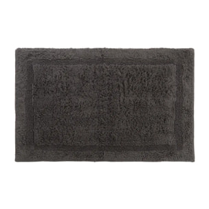 Tapis de bain fluffy Colorama 50x75cm gris