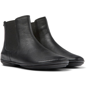 Botines - CAMPER Right Nina - Negro - Cuero liso