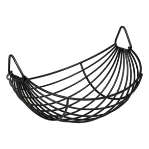 Corbeille à fruits Black Edition 2 niveaux noir