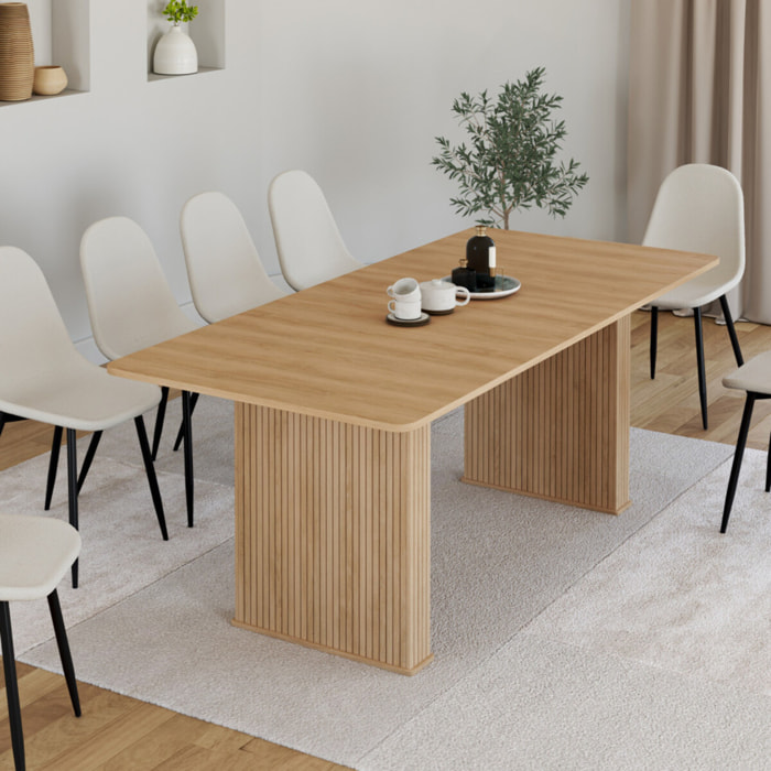 Table à manger extensible Albane 160-200cm