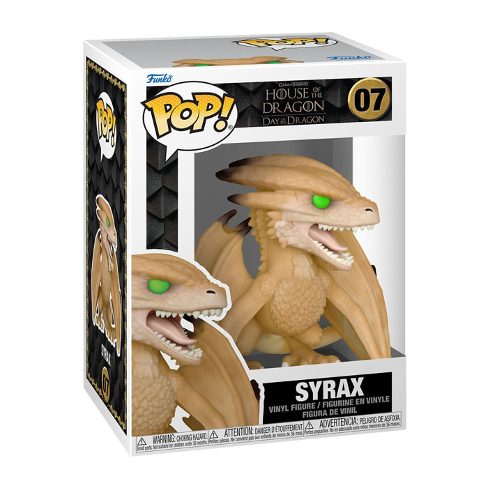 House Of The Dragon Pop! Tv Vinile Figura Syrax 9 Cm Funko