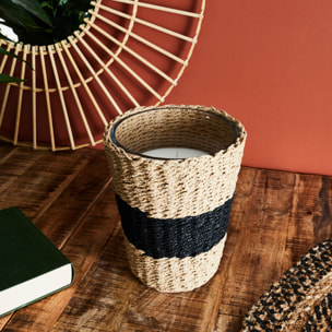 Bougie Parfumee Panier Tresse H23cm