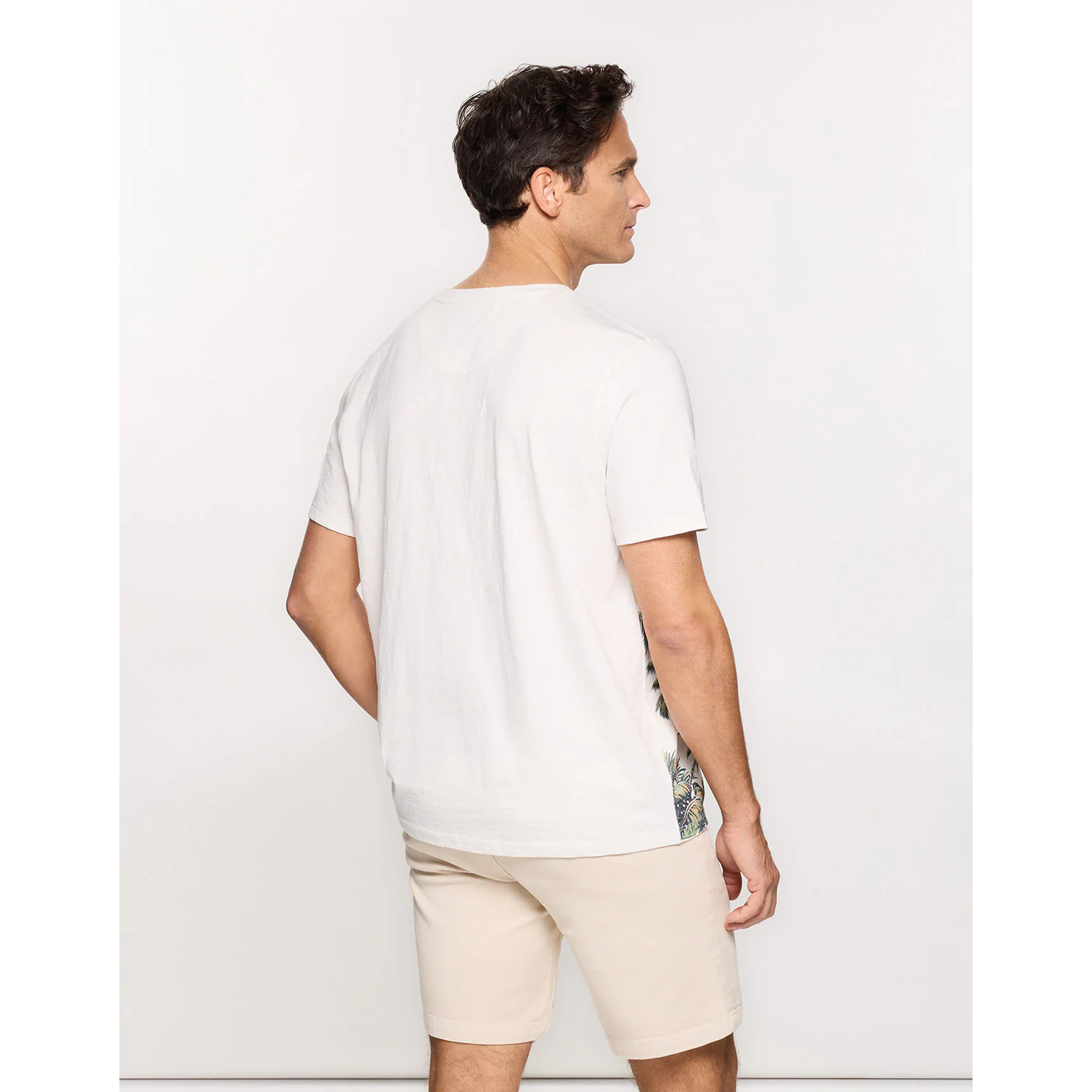 Camiseta Manga Corta Off White - Palmzone