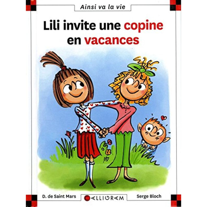 Saint Mars (De), Dominique | Lili invite une copine en vacances | Livre d'occasion
