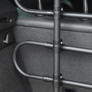 Barrière grille de séparation universelle voiture pour chien réglable 87-135L x 60-105H cm kit complet installation inclus noir