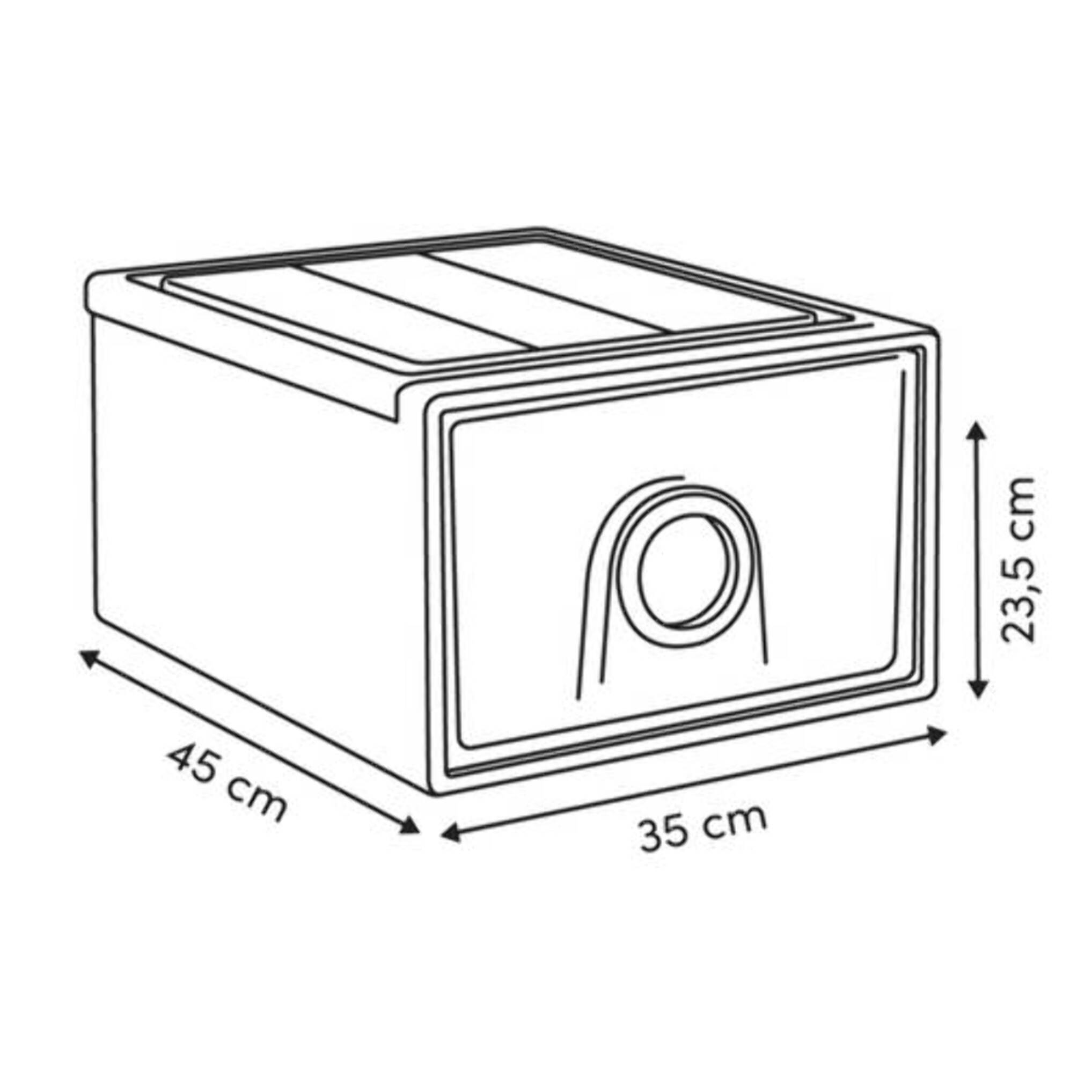 Bloc Tiroir Tide'n Stak empilable 23,5L