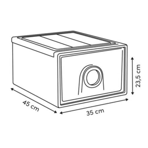 Bloc Tiroir Tide'n Stak empilable 23,5L