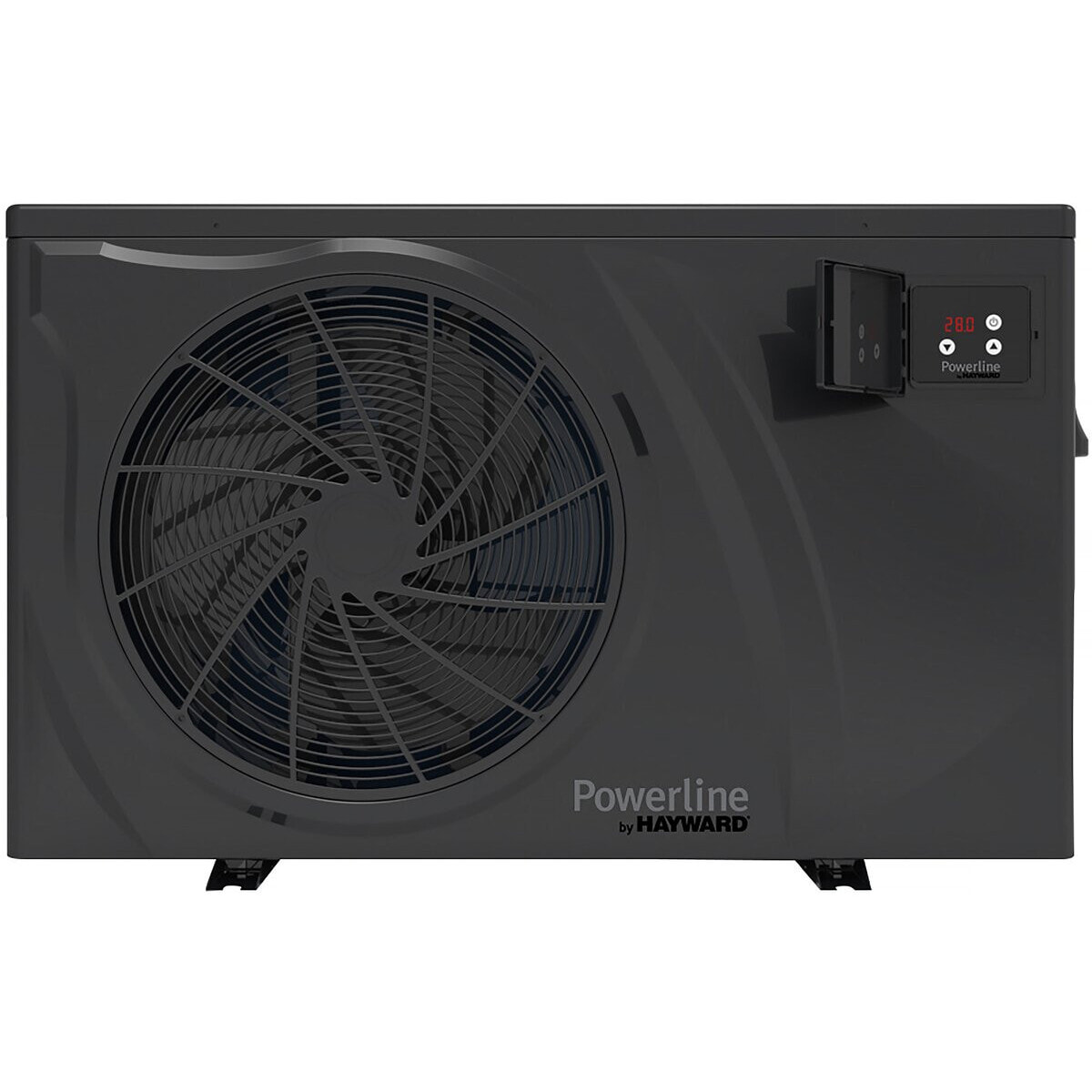 Pompe à chaleur pour piscine 6 kw/h inverter "PowerLine by Hayward" - Noir