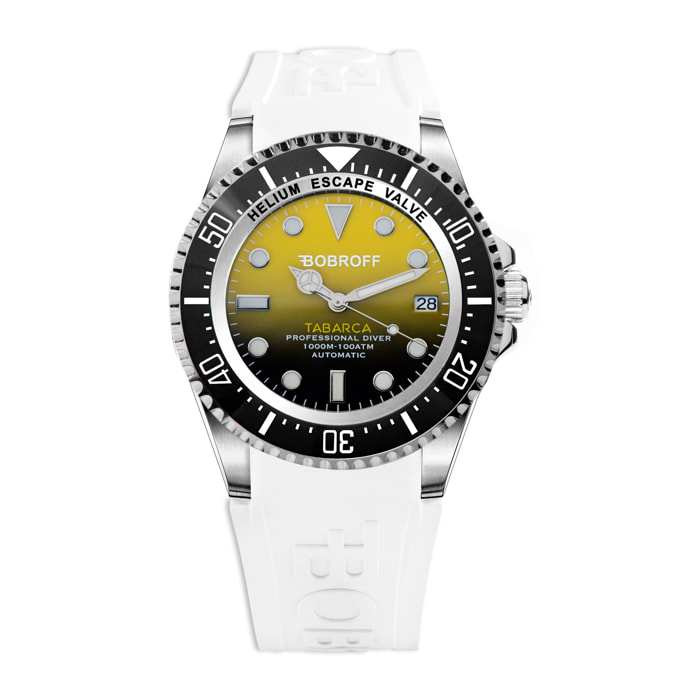 Reloj Bobroff BF0008-BFSTB Hombre Analogico Automatico con Correa de Silicona