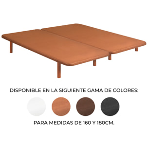 Cama Base Tapizada | Transpirable Tejido 3D | 25CM | Estructura reforzada | ENVIO, ENTREGA Y RETIRADA INCLUIDO