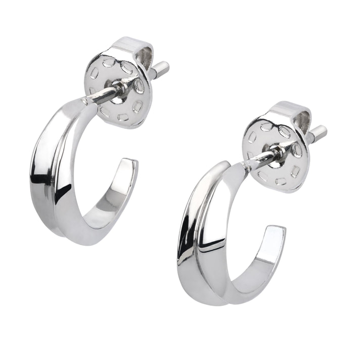 Orecchini Breil Silver In Acciaio