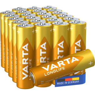 Varta - Piles LONGLIFE AA boîte de 24